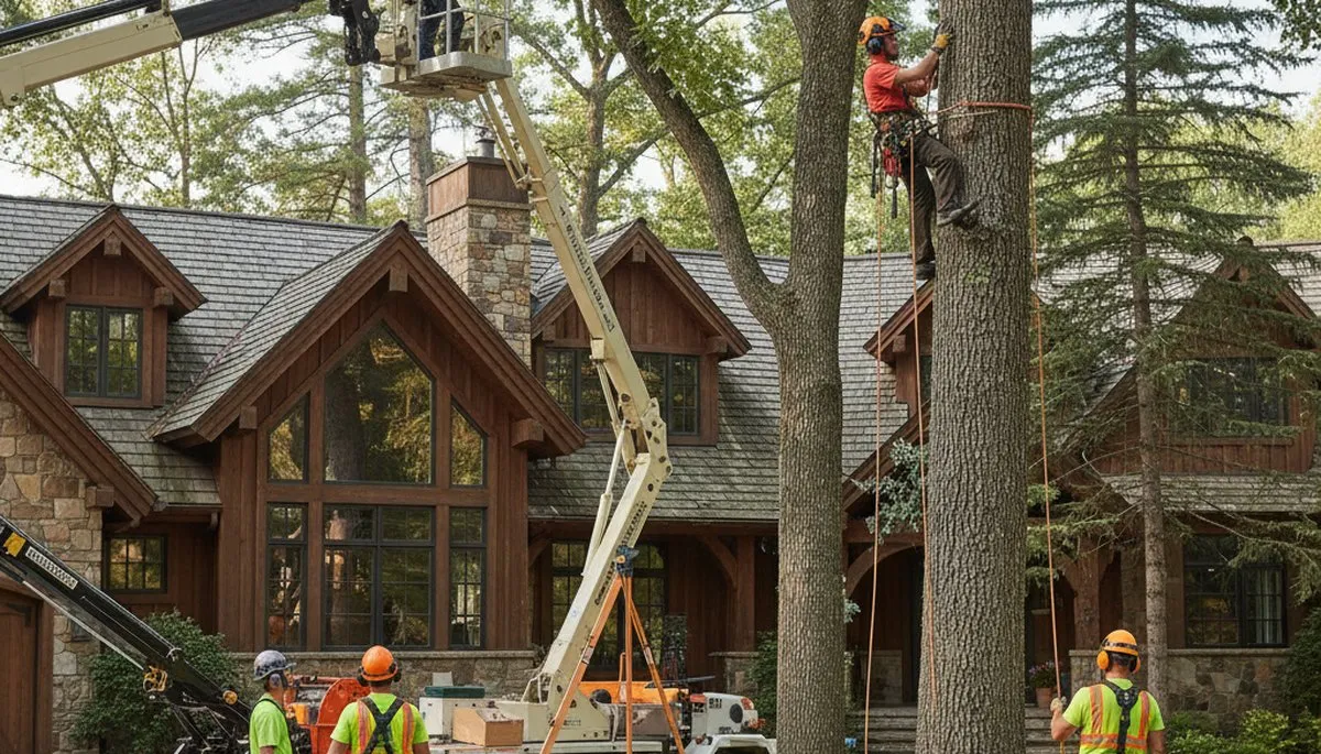 Tree service crew in Salt Lake City, UT providing safe tree removal and arbor care